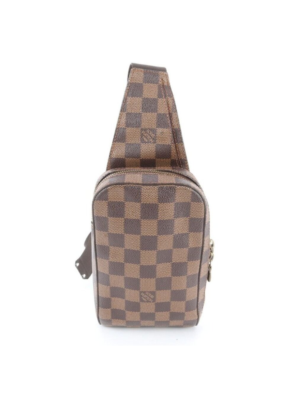 Louis Vuitton Damier Geronimos Leather Belt Bag Crossbody Waist Pouch